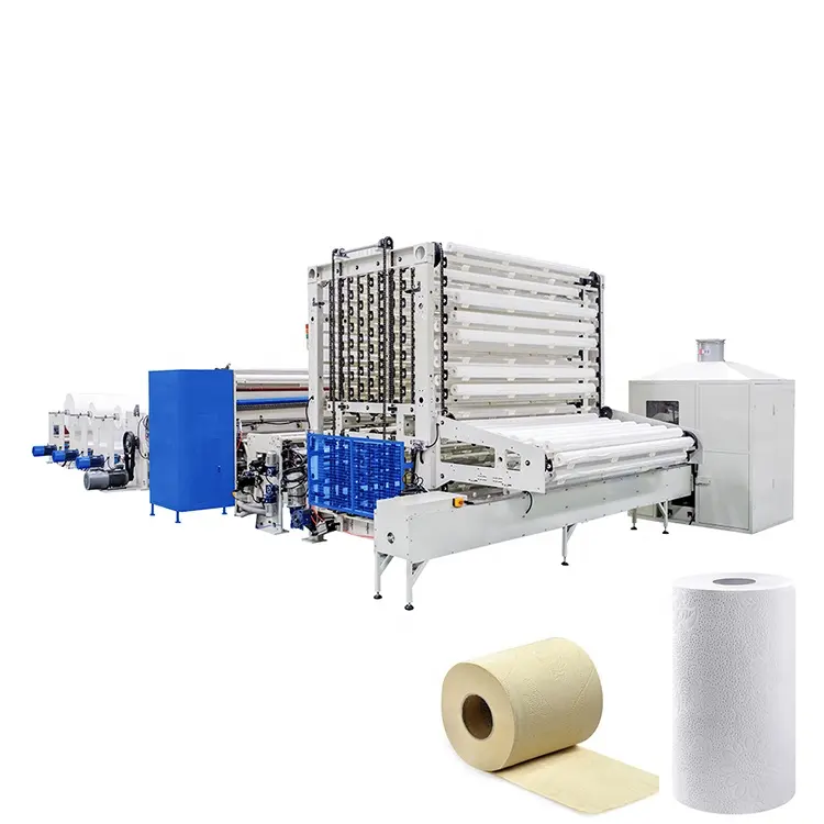 1880 Kitchen Paper Towel and Toilet Paper Making Small Machine 350 M/min Production Capacity Tissue Making Machines