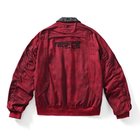 Veste d'hiver en cuir véritable pour homme, grande taille, avec fermeture éclair, logo sur le devant, coupe-vent, design décontracté pour l'extérieur, col mandarin