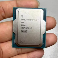CPU Intel Core Ultra 7 265 de Segunda Mano para Ordenador de Escritorio, 20 Núcleos, 20 Subprocesos, LGA1851, hasta 5.3GHz