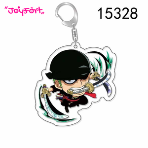 9 nouveaux designs de porte-clés en acrylique transparent Monkey D. <span class=keywords><strong>Luffy</strong></span>, Pirates du <span class=keywords><strong>Chapeau</strong></span> de Paille, Quatre Empereurs, <span class=keywords><strong>Shanks</strong></span>, Teach, Buggy, Kaido - Product Image 3