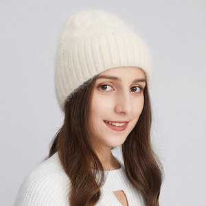 <span class=keywords><strong>Gorros</strong></span> <span class=keywords><strong>de</strong></span> Punto <span class=keywords><strong>de</strong></span> <span class=keywords><strong>Lana</strong></span> <span class=keywords><strong>de</strong></span> Angora para <span class=keywords><strong>Mujer</strong></span>, <span class=keywords><strong>Gorros</strong></span> <span class=keywords><strong>de</strong></span> Invierno con Puño Ancho Personalizado, Gorro <span class=keywords><strong>de</strong></span> Esquí con Diseño Trenzado, Estilo <span class=keywords><strong>Amazon</strong></span>, Venta al por Mayor - Product Image 1