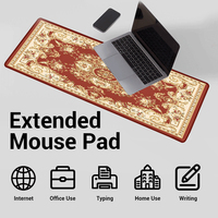 Tapis de souris robuste, surface lisse, lavable, écologique, imperméable, pour ordinateur, bureau, ordinateur portable, stock disponible