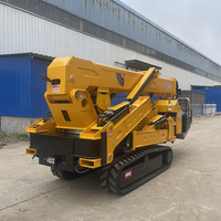 Grue araignée à carburant diesel CE EPA EURO 5 Grue de levage portable Machine à construire 3 tonnes sur chenilles 2t 3 t 5t 8t Mini grue araignée