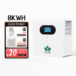 <b>24V</b> 200Ah Small Wall-Mounted Hybrid Grid Lithium <b>Battery</b> with CAN Communication for Household Solar Energy Storage - Product Image 3