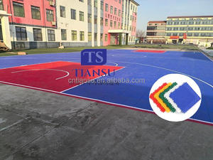 Bao nhiêu chi phí cho một Bộ bóng rổ 20 feet * 25 chân làm bằng gạch PP cho một lĩnh vực thể thao bởi một người bán buôn tại Trung Quốc - Product Image 4