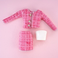 Poupée de 30 cm, ensemble de 3 pièces, mode quotidienne, petit costume parfumé