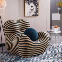 Fauteuil inclinable moderne pour salon et chambre, canapé sectionnel en tissu, chaise de lecture paresseuse pour balcon