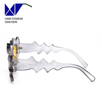 Lunettes de soleil Y2K Punk pour femmes et hommes, lunettes de soleil tendance et luxueuses, forme irrégulière, lunettes de soleil Cay Eye, verres UV400, lunettes de soleil steampunk à la mode, PC