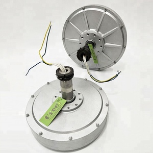 Generador de imanes de flujo axial sin núcleo AFPMG de baja velocidad, 100W 1kw 3kw 5kw 10kw 100rpm 150rpm 300rpm, Par de arranque - Product Image 5