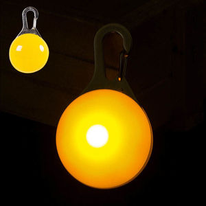 โคมไฟ LED สำหรับสุนัขเดินทางกลางแจ้งมีไฟห้อยกันหายรูปทรงลูกบอลโคมไฟกลางคืนอุปกรณ์สำหรับสัตว์เลี้ยง - Product Image 3