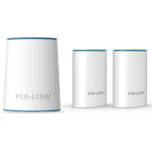 PIX-LINK ไร้สาย 1200M Wifi Router โลโก้ที่กําหนดเอง Wifi6 ตาข่าย Combo AC1200 ตาข่ายระบบ Wi-fi เทคโนโลยีเครือข่ายอัจฉริยะ 3 ใน 1