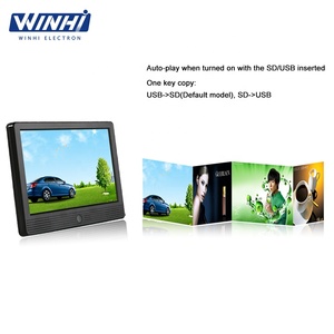10 inch trong nhà nhỏ Màn hình LCD USB SD tự động chơi hiển thị quảng cáo kỹ thuật số biển <span class=keywords><strong>Player</strong></span> cho cửa hàng bán lẻ - Product Image 3