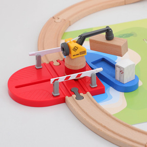 Juguetes educativos <span class=keywords><strong>de</strong></span> plástico Serie <span class=keywords><strong>de</strong></span> pistas a juego para niños Seaside City Life 1:5 Escala Compatible con <span class=keywords><strong>Thomas</strong></span> - Product Image 3