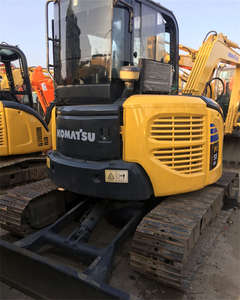 Mini pelleteuse PC55MR-2 Komatsu PC35MR d'occasion Komatsu PC30MR pc55 avec chenilles et pouce en caoutchouc - Product Image 2