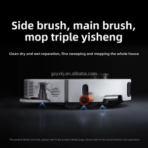 Aspirateur intelligent Mijia <span class=keywords><strong>Mi</strong></span> 5 <span class=keywords><strong>Pro</strong></span> avec serpillière sans fil, moteur sans balais, contrôlé par application, pour usage hôtelier - Product Image 3