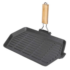 Sartén MARINELLA de hierro fundido inoxidable superficie lisa 23x36 cm para planchas y sartenes - Product Image 6