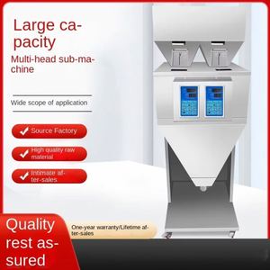Machine de remplissage automatique de granulés, poudres (avoine, épices, café, thé, protéines), céréales et distributeur de pesage pour aliments pour chiens en vrac - Product Image 3