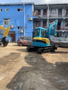 Pour Kubota KX155 Mini Pelle Robuste Durable Pistes Fiable pour Les Projets D'aménagement Paysager Caractéristiques Moteur Moteur Gear Core - Product Image 3