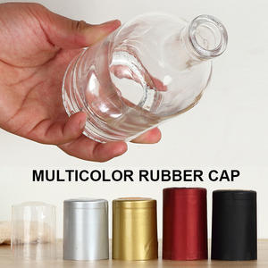 Clair 50ml 100ml 200ml 375ml 500ml <span class=keywords><strong>700ml</strong></span> 1000ml Bouteille d'alcool en verre avec liège Premium Spirit Container pour Whisky Rhum Brandy <span class=keywords><strong>Gin</strong></span> - Product Image 3