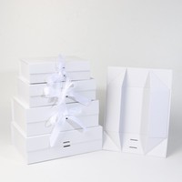 Boîte d'emballage cadeau magnétique rose de luxe personnalisée avec logo en relief, recyclable, pour vernis à ongles, huile, blush, crème pour le visage, crème pour les yeux
