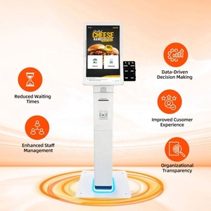 Système de gestion des files d'attente électronique, borne de libre-service pour la gestion des files d'attente bancaires, système de distribution de tickets - Product Image 5