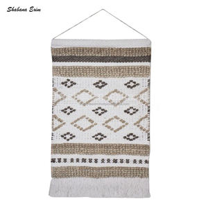 Tapisserie suspendue murale Boho avec motifs de franges, nouveau modèle d'art fait main, meilleur prix - Product Image 6