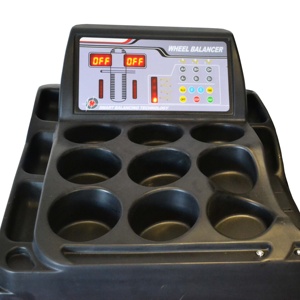 Machine d'équilibrage de roues robuste Reach RH-70B pour service de pneus en garage, poids de roue max. 65 kg - Product Image 5