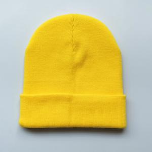 니트 모자 두꺼운 모자 자수 이중층 커프드 콜드 모자 아크릴 스키 모자 - Product Image 4