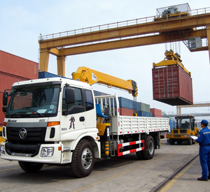משאית מנוף AOMAN 4X2 עם תיבת הילוכים הידראולית, כושר הרמה 8000 ק\"ג, מנוע מותאם אישית, מיסב מנוע, תא גדול, טלסקופי - Product Image 3