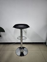 Chaise de bar pivotante en plastique, design moderne, pour salon
