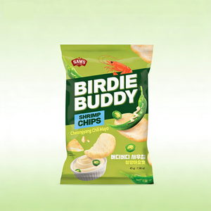 เบอร์ดี้ บัดดี้ ชิปส์กุ้งรสเชียวหยาง รสเผ็ดร้อน ครีมมี่มายองเนสเข้มข้น รสชาติกุ้งอร่อย กรอบ ขนาดพอดีคำ บรรจุภัณฑ์ใหญ่ สำหรับส่งออก - Product Image 5