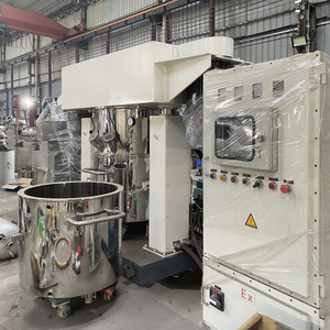 Vacuum Slurry Mixer Single Shaft Disperse Mixer with SUS304 Stainless Steel Motor & Pump for Chemicals Coating - Product Image 3