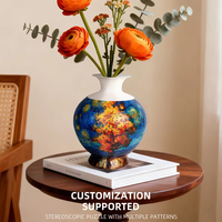 Jouet éducatif en plastique à faire soi-même, pot à fleurs hydroponique, décoration de bureau à domicile, ornement, puzzle 3D, vase, puzzles personnalisés