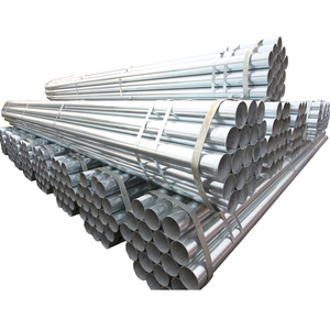 <span class=keywords><strong>ASTM</strong></span> <span class=keywords><strong>A53</strong></span> pipa bulat bagian berongga tabung pipa GI galvanis 3 "pipa baja rangka galvanis celup panas berlapis seng - Product Image 1