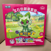 YS Jeu de cartes Pokémon scellé Écarlate et Violet, Pack de gemmes, Ensemble de badges, Cartes à collectionner officielles en chinois simplifié, Vente en gros
