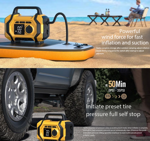 Arrancador de Coches JIASHENGTONG con Compresor de Aire 4 en 1, Inflador de Neumáticos Portátil de Alta Capacidad, Soplador de Polvo, <span class=keywords><strong>Banco</strong></span> de Energía de Emergencia para Coche - Product Image 5