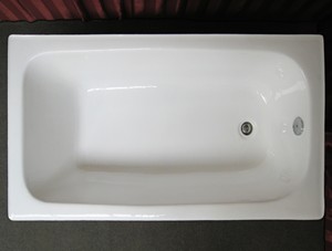 Heldergladde Draagbare Stalen Emaille Badkuip 1400 Mm Rechthoek Emailleren Lege Stalen Badkuip Voor Thuis En Hotel - Product Image 4