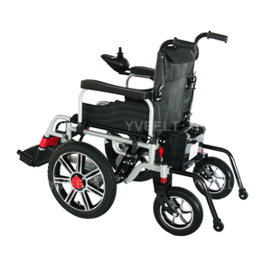 <span class=keywords><strong>Silla</strong></span> <span class=keywords><strong>de</strong></span> <span class=keywords><strong>Ruedas</strong></span> Eléctrica Plegable con <span class=keywords><strong>Motor</strong></span> <span class=keywords><strong>de</strong></span> 250W, Batería <span class=keywords><strong>de</strong></span> Plomo-Ácido, Marco <span class=keywords><strong>de</strong></span> Acero al Carbono, Tracción Delantera Grande Antivuelco, Portátil - Product Image 2