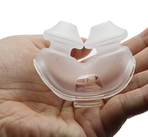 Coussinets nasaux de remplacement taille M, 1 paquet, compatibles avec le <span class=keywords><strong>masque</strong></span> CPAP <span class=keywords><strong>ResMed</strong></span> AirFit P10, accessoire pour l'apnée du sommeil - Product Image 4
