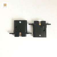 Roulette de porte coulissante en nylon pour meuble, quincaillerie de mobilier