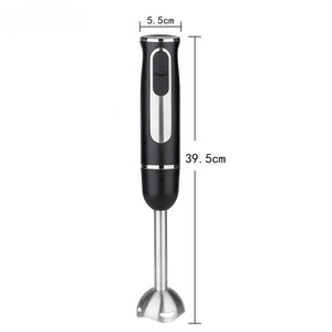 Mixeur plongeant portatif 300W, mixeur électrique à 2 vitesses réglables avec lames en acier inoxydable pour la cuisine domestique - Product Image 5
