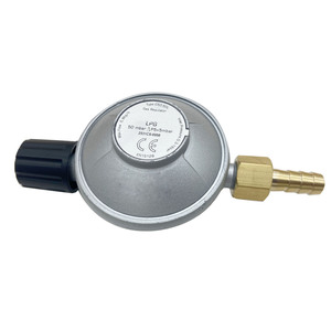 Lpg Regulator 50mbar 37mbar Adjustable Camping Gas Valve With Connector Aluminum Portable Outdoor <b>Stove</b> Accessory - Product Image 4