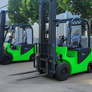 1000kg 1500kg 2Ton 2.5Ton 6000lbs Ce çiftlik pil Forklift depo 4 tekerlek gabelelectric elektrikli Forklift - Product Image 5