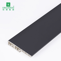 Plinthes LED de Luxe en PVC Effet Bois avec Éclairage Indirect pour Design d'Intérieur Moderne