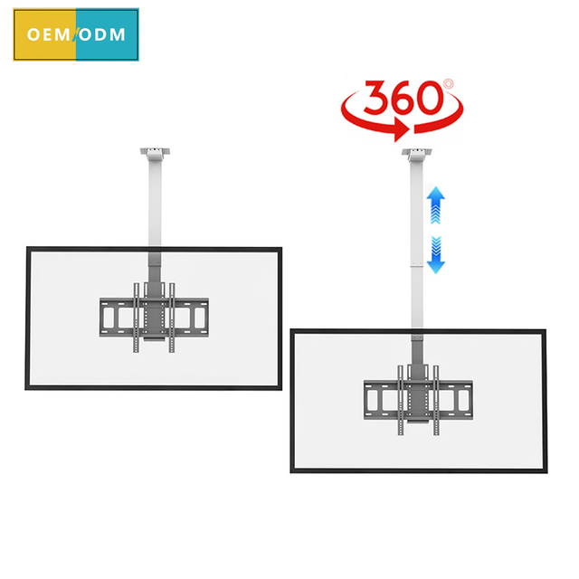 Smart Ceiling TV Lift Motorized Drop Down TV Mount Heavy Duty for TV Screen 32-57 Inch
