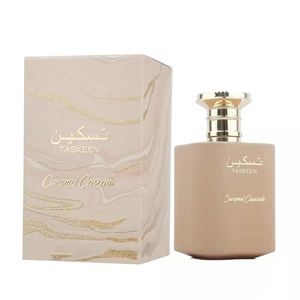 Taskeen Caramel <span class=keywords><strong>Cascade</strong></span> Eau <span class=keywords><strong>de</strong></span> Parfum pour Homme et Femme 100ml Vaporisateur Floral Frais à l'Orange Parfum Longue Durée - Product Image 5