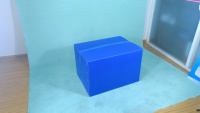 Caisse de manutention pliable en PP alvéolaire, conteneur logistique en plastique réutilisable pour le transport en entrepôt