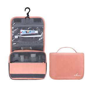 TravelSky Toiletry Bag Turquoise <b>Hanging</b> Waterproof Cosmetic Organizer Rectangle Men's Portable Bathroom <b>Storage</b> Bag - Product Image 2