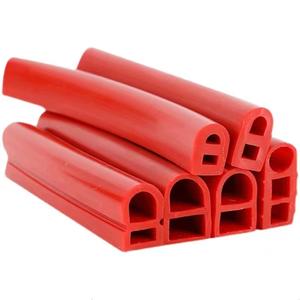 Tira de Sellado de Silicona en Forma de E, Moldura Industrial en Forma de U, Resistente a Altas Temperaturas, para Uso en Hornos, Procesamiento por Extrusión - Product Image 2