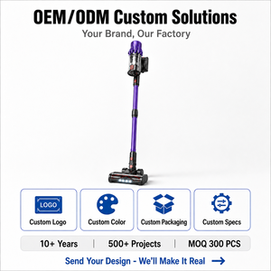 OEM ODM Cordless Stick Vacuum Cleaner Brushless Motor 40kPa Cordless Vacuum Cleaner for Pet Hair Carpet Floor Home Cleaning - Product Image 5